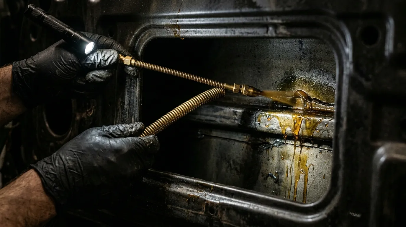 Cavity Wax Injection Protection