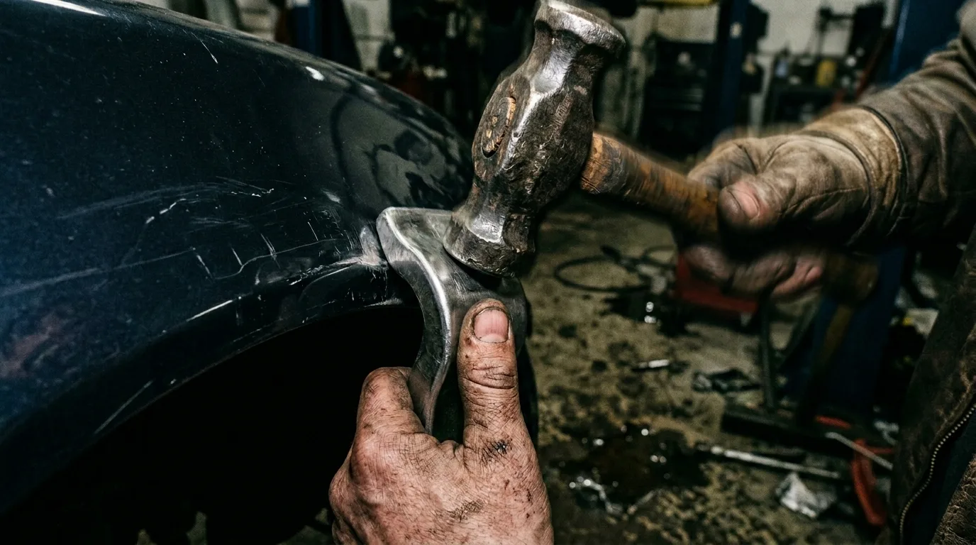 Hand Metal Working Contour Reshaping
